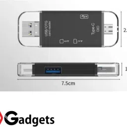 DIGICLAMBO 6 in 1 with,OTG SD, USB Type C 3.0 Camera Housing image 4