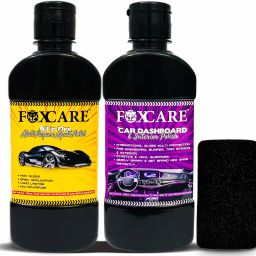 A SPONGE, DASHBOARD & INTERIOR POLISH, ALL IN ONE MULTIPURPOSE LIQUID POLISH Combo-18