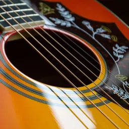mocking bird Acoustic Guitar Strings Stainless Steel String Full set of 6 String with Picks Guitar String image 4