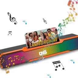 Daily Needs Shop Rechargeable Wireless Speaker Soundbar With RGB Light 7Hrs Playtime Aux/TF card 10 W Bluetooth Soundbar-image-97