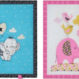 New Born Baby Mattress, Godadi, Baby Bed Mattress, Multicolor, Set Of 2-image-94