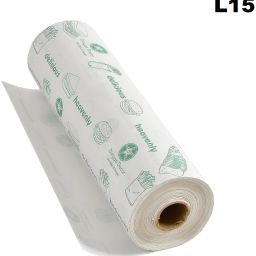 Butter Paper 25 Meter for Kitchen use paper, Sandwich, Burger, roti Paper Self Design Roti Round Flap Cover-99