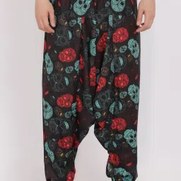 Graphic Print Cotton Men Harem Pants-image-73