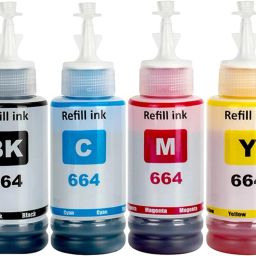 gAdi 664 Refill Ink for Epson L130,L360,L380,L361,L565,L210,L220,L310,L350 Printer Black + Tri Color Combo Pack Ink Bottle-image-99