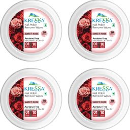 Nail Polish Remover Wipes–Acetone Free | Travel-Friendly (Sweet Rose)-image-75