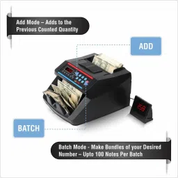 VMS Essentials CCM04 with UV & Magnetic Counterfeit Detection – Fast Note Counting Machine image 4