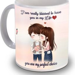 Ceramic Coffee, Love Quoted Printed for Wife, Girlfriend, Boyfriend, Husband and any love one IZ19DTLoveMU-200 Ceramic Coffee Mug-image-4