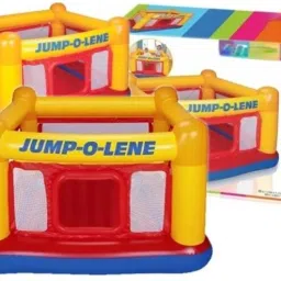 Vinyl Bounce House JUMP -O-LENE Inflatable (IND*88)With Pump Inflatable Hoppers & Bouncer-16