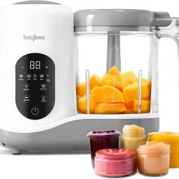 5-in-1 Electric Baby Food Processor for Baby Food Maker with Steamer, & Grinder - 1 Slots-image-6