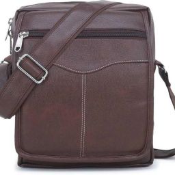 Men Brown Messenger Bag - Extra Spacious-image-46