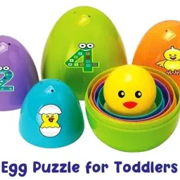 kamsons Find The Chick In Egg Nesting Activity Toy for Kids image 2