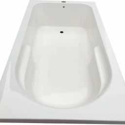 ALEFIXWHI MADONNA Alexander Acrylic 6 feet Rectangular Bathtub - White Undermount Bathtub-image-79