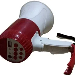akshita 20 watts Handheld Megaphone with Recorder, USB and Memory Card Input. Outdoor, Indoor PA System image 5