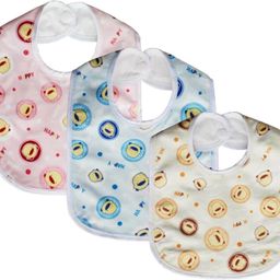 dhochak Babiesb 0-12 Months Soft & Modern Bibs Keep Baby Clean And Hygienic/Multicolor-picture-3