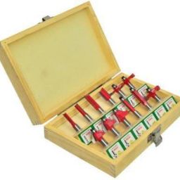 ROUTER BIT 8mm Router Bit Set 12 Pcs Multi Shape for Router/Trimmer Combo with Wooden Box Specially Designed for Wood Working 12 PCS ROUTER BIT SET NEW Rotary Tool Rotary Bit Set-image-10