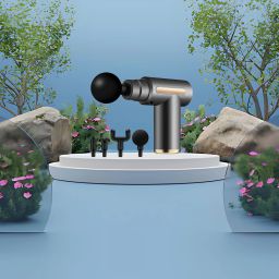 Mini Gun Massager Machine for Pain Relief Body, Neck Massager- 6 Speed-AS-02-image-84