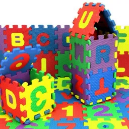 Educational MAT PUZZLE EVA/ Foam Puzzle Play Mat/ Floor Mat with Numbers and English Alphabets for Kids-12