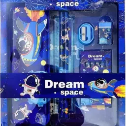 ASTRONAUT SPACE Stationery Kit Pencil Geometry Box-image-53