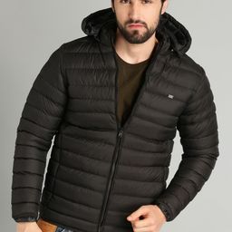 roadster Men Solid Padded Jacket-picture-44