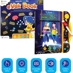 EVAK Audio Book for Kids,Toddlers,Kindergarten | Age 3+ | L2 Electronic Book |-40
