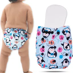 Cloth Nappies For Baby Leakproof And Wetfree Adjustable Cloth Diapers - M-image-96