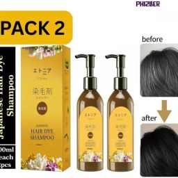 Scalp Comfort Black Hair Dye Shampoo using advanced dye shampoo technology , Oriental Black-image-31