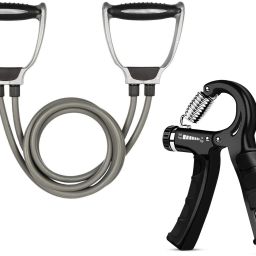 Toning Tube and Counter Hand Gripper Full Body Workout Equipment Hand Grip/Fitness Grip-image-82