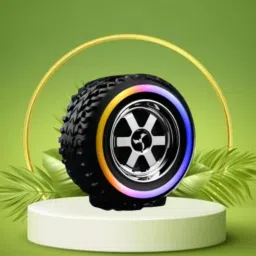 FRONY Tyre (PORTABLE BLUETOOTH DESKTOP SPEAKER) With Crystal Clear SoundC189 10 W Bluetooth Laptop/Desktop Speaker-6