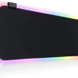 STORITE RGB Gaming Mouse Pad with 14 LED Lighting Modes Large Extended Soft 900x400x4 mm Mousepad-image-39