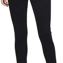 3butterflies Women Slim Mid Rise Black Jeans-picture-5