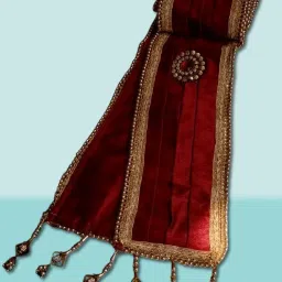 qtsy Cotton Blend Printed Multicolor Men Dupatta image 3
