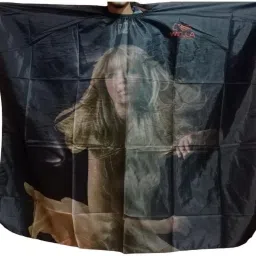Hair Cutting Sheet for Parlor and barbers Reusable for Men & Women Makeup Apron-image-51