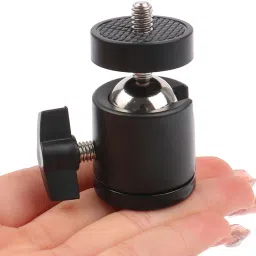 Wanzhow Universal Tripod Mount Holder Camera Tripod Ball Head Tripod Ball Head-12