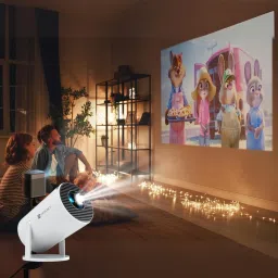 Sagar Enterprise Smart 4K LED Projector 720p Resolution 2500 Lumens With Anykast (4500 lm) Portable Projector-1