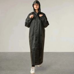 Solid Women Raincoat-image-119