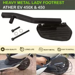 Ladies Footrest Compatible for Ather 450x & 450 Electric Scooter Bike Crash Guard-image-10