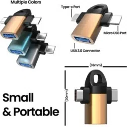 Statusbright Type C OTG micro USB OTG Adapter USB Adapter image 3