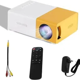Seashot Smart Projector, Portable LED Mini Projector, 24-60 inches Home Theater (1800 lm / Wireless / Remote Controller) Projector-image-19