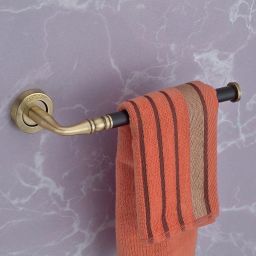 Stainless Steel Napkin Ring/Towel Ring/Napkin Hanger for Bathroom (APS-839) Brass Antique & Black Towel Holder-28