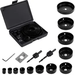 Hole Saws cutter 16Pc Set (Size 19-127 mm)(Material Metal) for Wood (Multicolor)-13