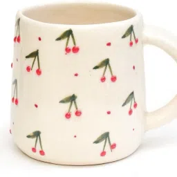 Ceramic cheery mug for milk and coffee Ceramic Coffee Mug-image-56