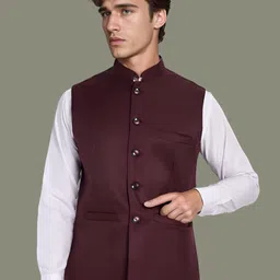 moda rapido Solid Men Waistcoat-picture-1