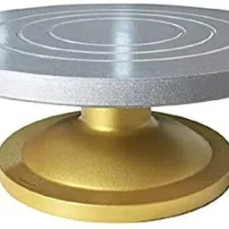 citc 360 Degree Smooth Rotating Fiber Stand Polypropylene Cake Server image 2