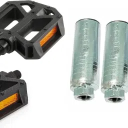 ABS Hard Plastic Cycle Pedal Set With Foot Rest Set Cycling Kit-20
