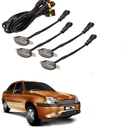 rwt Smoked Lens Ultra Bright 4 PcsWaterproof Car Led Grill Amber Lights -328 Car Fancy Lights-picture-7