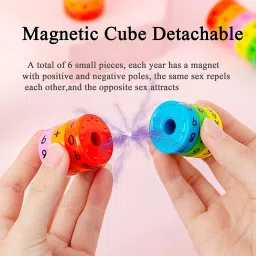 mil9us 2 SET OF Learning Math Magnetic Calculation Cube Toy (12 PIECE) image 2