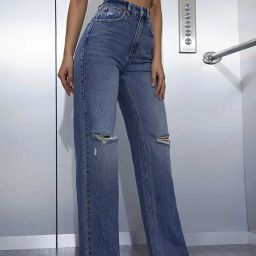 Women Regular Mid Rise Blue Jeans-image-29
