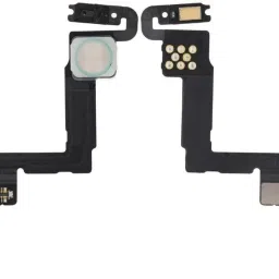 Sandreezz Power Button & Flashlight Flex Cable with Brackets for Apple iPhone 11 Power ON/OFF Button image 3