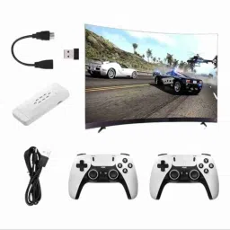 EXtreme M22 Game Stick Retro Video Game Console with 2 Wireless Controller 128 GB with Yes image 2