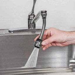 Turbo Flex 360 Flexible water saving tap nozzle Stainless Finish Faucet Faucet Nozzle-picture-10